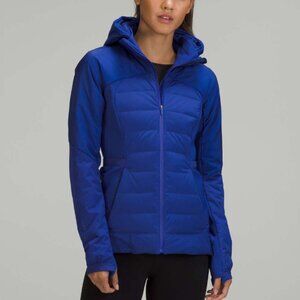 SOLD Lululemon Down for it All Running Jacket Psychic Blue 14